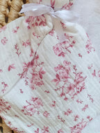 Doudou bébé personnalisé – Fleur de coton